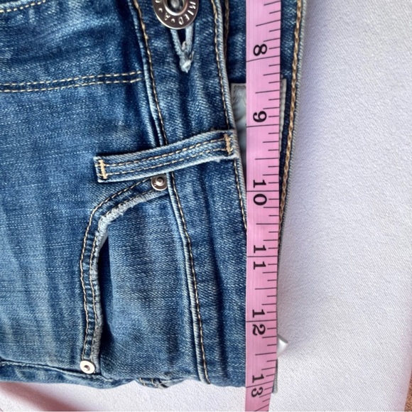 Anthropologie Distressed Washed Denim Jeans Size 25R – Pre-Owned - Picture 7 of 13